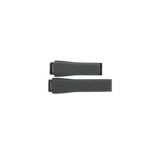 Uhrenarmband Tag Heuer SAR8A80 / FT6073 Silikon Grau 22mm