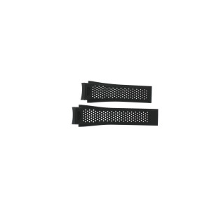 Uhrenarmband Smartwatch Tag Heuer CBG2A1Z / FT6157 Kautschuk Schwarz 22.5mm