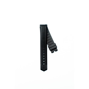 Uhrenarmband Tag Heuer WAF2011 / FT8010 Kautschuk Schwarz 20mm