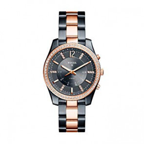 Uhrenarmband Fossil FTW5017 Stahl Zweifarbig 18mm