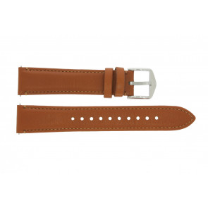 Uhrenarmband Fossil FTW6007 Leder Cognac 18mm