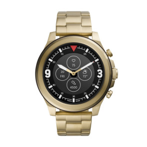 Uhrenarmband Smartwatch Fossil FTW7023 Stahl Vergoldet 24mm