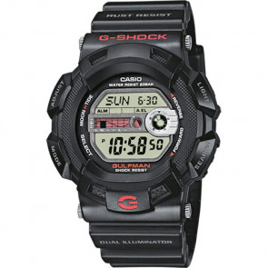 Casio Uhrenarmband 10270945 G-Shock Kunststoff Schwarz 21mm 