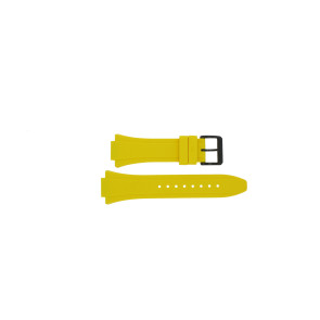 Horlogeband GC watches Y99006G2 Silicoon Geel 16mm