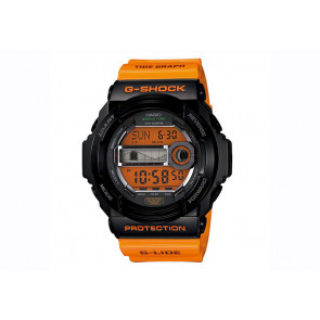 Uhrenarmband G-Shock GLX150-4 Kunststoff Orange 30mm