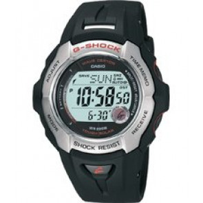 Casio Uhrenarmband 10137024 Kunststoff Schwarz 28mm