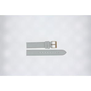 Uhrenarmband Guess GW0098L4 / Sugar Leder Weiss 16mm