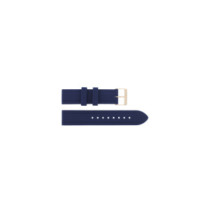 Uhrenarmband Guess GW0315L2 Silikon Blau 20mm