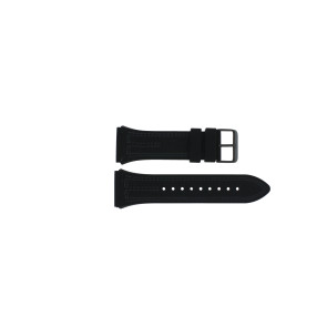 Uhrenarmband Guess GW0422G2 / W0422G2 / Phoenix Kautschuk Schwarz 27mm