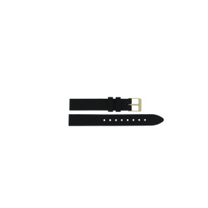 Uhrenarmband Guess GW0451L1 / W0451L1 / Piper Kautschuk Schwarz 14mm