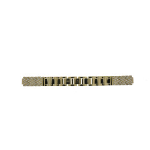Uhrenarmband Guess GW0476L2 / Treasure Stahl Vergoldet 9mm
