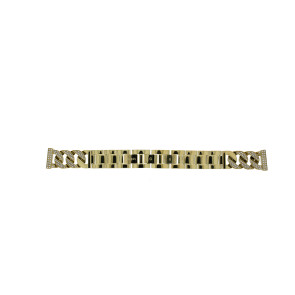 Uhrenarmband Guess GW0546L2 / Serena Stahl Vergoldet 16mm