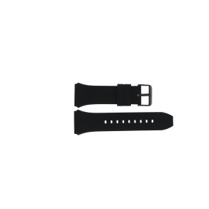 Uhrenarmband Guess GW0564G2 / W0564G2 / TREND Kautschuk Schwarz 27mm