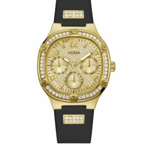 Uhrenarmband Guess GW0619L2 Kunststoff Schwarz