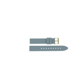 Uhrenarmband Guess GW0678L1 / W0678L1 / Mini Wonderlust Kautschuk Hellblau 16mm