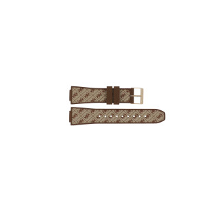 Uhrenarmband Guess GW0699L2 / W0699L2 / Charisma Kautschuk Hellbraun 14mm