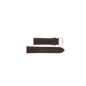 Uhrenarmband Universal H444 Leder Braun 22mm