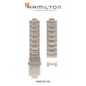 Uhrenarmband Hamilton H82315131 / H695645100 Stahl 20mm