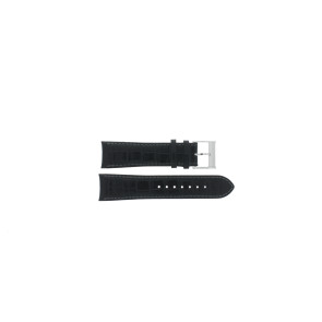 Uhrenarmband Hamilton H32716839 / H001.32.716.839.01 Leder Schwarz 23mm