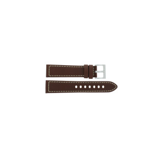 Uhrenarmband Hamilton H690704104 Leder Braun 20mm