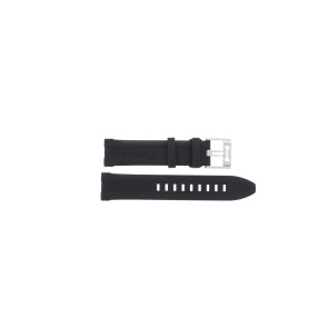 Uhrenarmband Hamilton H82515330 / H691825100 Kautschuk Schwarz 22mm