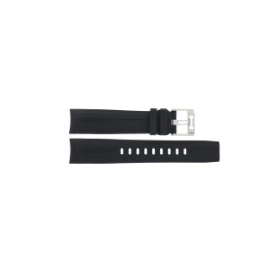 Uhrenarmband Hamilton H691.777.107 / H77922341 Kautschuk Schwarz 22mm