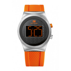 Uhrenarmband Hugo Boss HB-154-1-29-2387OR Kautschuk Orange