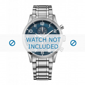 Hugo Boss Uhrenarmband HB-271-1-27-2806 / HB1513230 Metall Silber