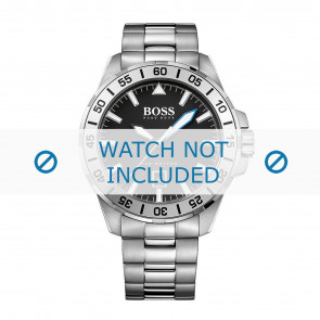 Hugo Boss Uhrenarmband HB-271-1-27-2808 / HB1513234 Metall Silber