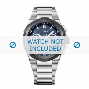 Hugo Boss Uhrenarmband HB-280-1-34-2885 / HB1513360 Metall Silber