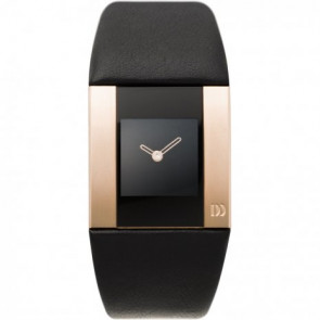 Uhrenarmband Danish Design IV17Q783 Leder Schwarz