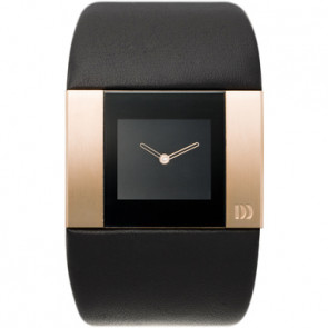Uhrenarmband Danish Design IQ11Q783 Leder Schwarz 18mm
