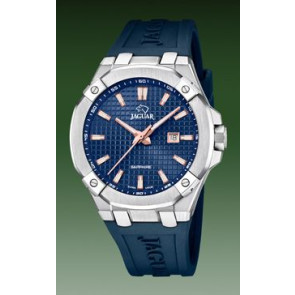 Uhrenarmband Jaguar J1010-2 Kautschuk Blau