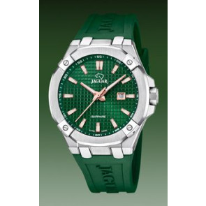 Uhrenarmband Jaguar J1010-3 Kautschuk Grün