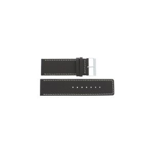 Uhrenarmband Universal J310 Leder Braun 26mm