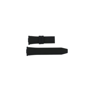 Jaguar Uhrenarmband J655 / J655-1 / J655-2 / J655-X / J655-P1 / J655-P2 Kunststoff Schwarz + grauen nähte