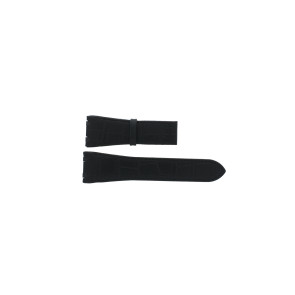 Uhrenarmband Jaguar J670-3 / J670-6 Kroko leder Schwarz 18mm