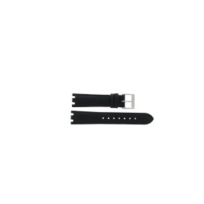 Uhrenarmband Jaguar J674-3 Leder Schwarz 18mm