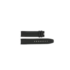 Uhrenarmband Jaguar J690-1 Leder Schwarz 22mm