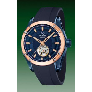Uhrenarmband Jaguar J812-1 / J815-1 Silikon Blau 22mm