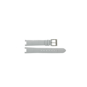 Uhrenarmband Jaguar J832-1 Leder Weiss