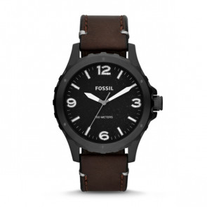 Uhrenarmband Fossil JR1450 Leder Braun 22mm