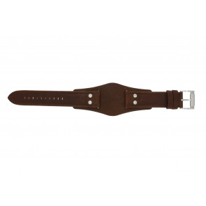 Uhrenarmband Fossil COACHMAN / JR1471 Leder Braun 22mm