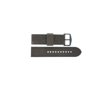 Uhrenarmband Fossil JR1487 / NATE Leder Braun 24mm