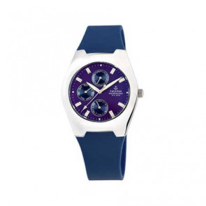 Uhrenarmband Calypso K5124 Kautschuk Blau