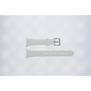 Uhrenarmband Calypso K5576-1 Kautschuk Weiss 17mm