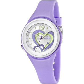 Uhrenarmband Calypso K5576-4 Kautschuk Lila 20mm