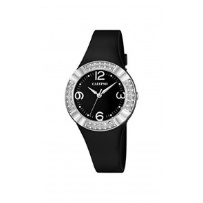 Uhrenarmband Calypso K5659.4 Kautschuk Schwarz 25mm