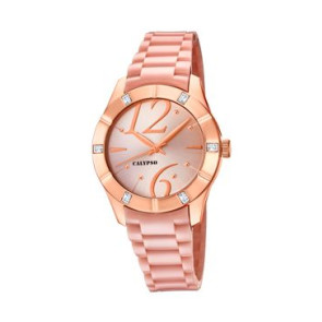 Uhrenarmband Calypso K5715-2 Kunststoff Rosa