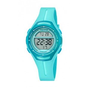 Uhrenarmband Calypso K5727-3 Silikon Hellblau